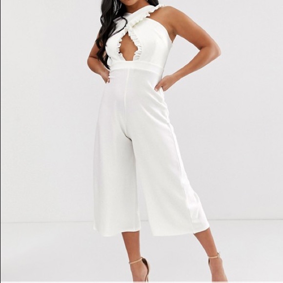 white jumpsuit xs
